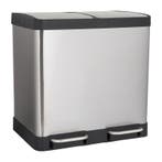 Pedaalemmer 2 vakken - 40 liter, Verzenden, Nieuw