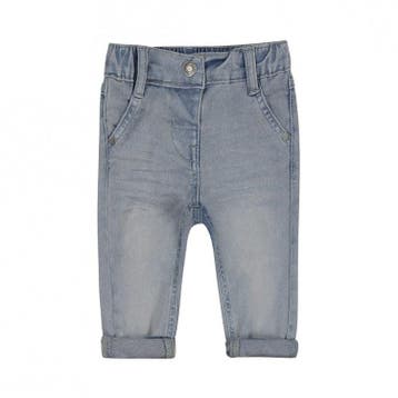 Dirkje jongens jeans loose fit blauw - 80 (9-12 maanden), Ophalen of Verzenden, Nieuw