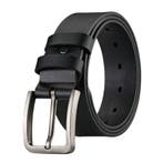 Fako Fashion - Riem Heren - Zwart - 120 cm - Broekriem -, Kleding | Dames, Riemen en Ceinturen, Verzenden, Nieuw