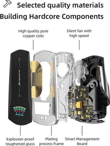 Telefoonhouder auto – Draadloze autolader ventilatierooster, Ophalen of Verzenden, Nieuw