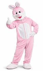 Konijn Mascottepak Pink, Verzenden, Nieuw