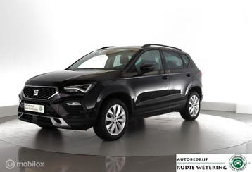 Zakelijke Lease |  SEAT Ateca 1.5 TSI 150PK Automaat Style l, Automaat, Stof, Gebruikt, Zwart