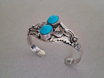 Decoratief ornament - Navajo Zilveren armband