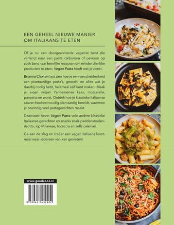 Vegan pasta 9789461432902 Brianna Claxton, Verzenden, Zo goed als nieuw, Brianna Claxton