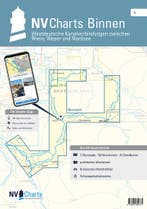 NV Charts Duitsland Binnenwateren 5 - Noord-Duitse kanaalver, Ophalen of Verzenden, Nieuw