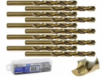 HSS Kobalt Boor - 9.0mm - Boren Set - 10 Stuks - Metaal Boor, Ophalen of Verzenden, Nieuw