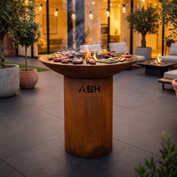 ASH Element Plancha BBQ Cortenstaal, Verzenden, Nieuw