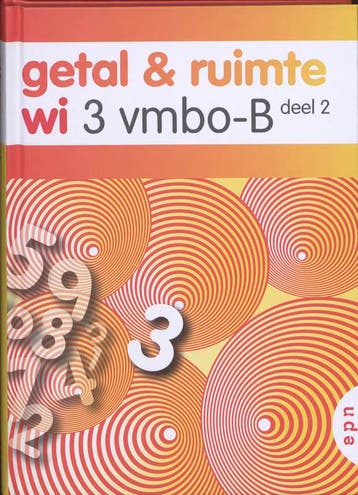Getal en Ruimte wi 3 Vmbo-B deel 2 9789011104457, Boeken, Verzenden, Zo goed als nieuw, L.A. Reichard