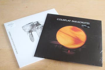 Coldplay - Parachutes + A Rush of Blood (all Clear Vinyl) -, Nieuw in verpakking