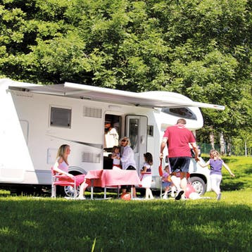 Fiamma F45 Eagle 450 Polar White-Royal Grey 2022, Ophalen of Verzenden, Nieuw, Fiamma