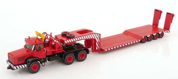 IXO 1:43 - Model vrachtwagen (2) - Berliet TBO 15M3 6x4 -, Nieuw