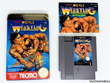 Nintendo NES - Tecmo - World Wrestling - FRA, Verzenden, Gebruikt