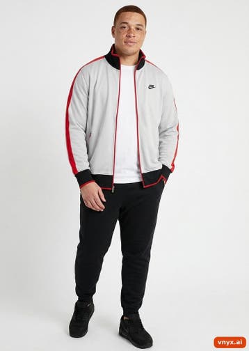 Nike Sportjassen Heren maat XL Wit Vintage, Kleding | Heren, Jassen | Zomer, Ophalen of Verzenden, Nieuw