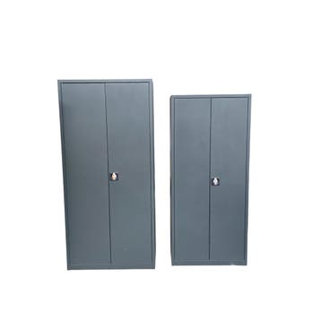 Set van 2 kantoorkasten antraciet 180x80x38 cm + 195x92x42 c, Ophalen of Verzenden, Nieuw