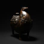 Wierookbrander - Brons - Tang-Dynasty stijl paard