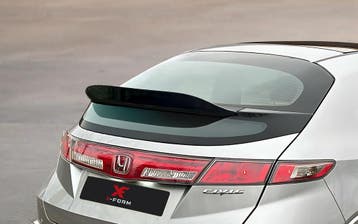 X-Form Spoiler Honda Civic, Honda, Achterklep, Nieuw, Ophalen of Verzenden