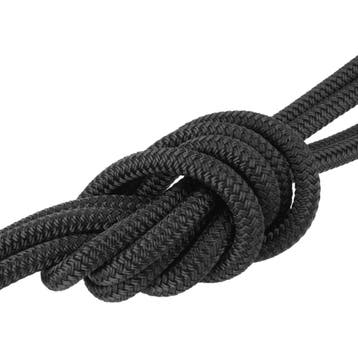 14mm Landvast & Ankerlijn Double Braided Zwart, Ophalen of Verzenden, Nieuw