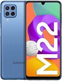 Samsung Galaxy M22 Dual SIM 128GB blue, Zo goed als nieuw, Zonder simlock, Android OS, Zonder abonnement
