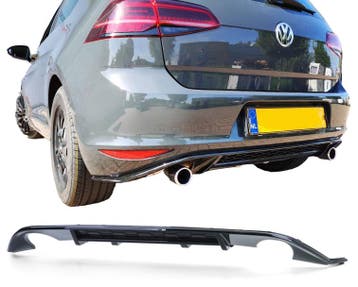 Diffuser | geschikt voor Volkswagen | Golf 7 2013-2020 - hat, Auto-onderdelen, Carrosserie en Plaatwerk, Verzenden, Nieuw, Volkswagen