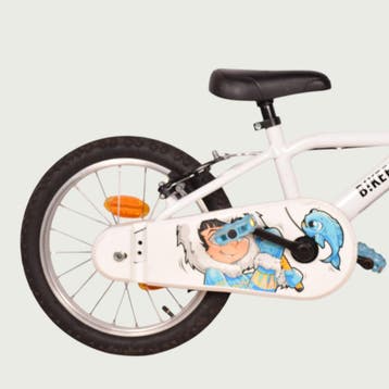 B-TWIN kinderfiets 16 inch, Ophalen of Verzenden, Gebruikt, B-TWIN