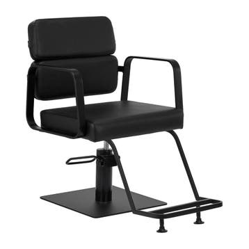 Gabbiano Porto-BM Kappersstoel Verstelbaar Zwart Ergonomisch, Ophalen of Verzenden, Nieuw