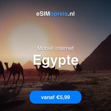 eSIM Egypte - Mobiel internet vanaf €5,99, Telecommunicatie, Prepaidkaarten en Simkaarten, Verzenden, Nieuw, Prepaidkaart