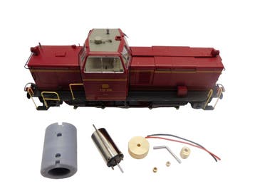 micromotor HR017C  motor ombouwset voor: Roco V36, V65, en, Overige merken, Gelijkstroom, Verzenden, Overige typen