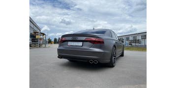 FOX Audi S8 type 4H met uitlaatkleppen, einddemper rechts/li, Auto-onderdelen, Uitlaatsystemen, Verzenden, Nieuw