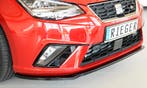 Voorspoiler Seat Ibiza (FR) KJ 2017-... Zwart Glans Rieger, Ophalen of Verzenden, Nieuw