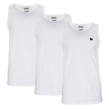 Donnay Donnay Heren - 3-Pack - Singlet James - Wit, Verzenden, Nieuw