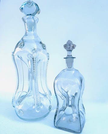 Holmegaard - Ole Winther - Karaf (2) - Glas, Antiek en Kunst