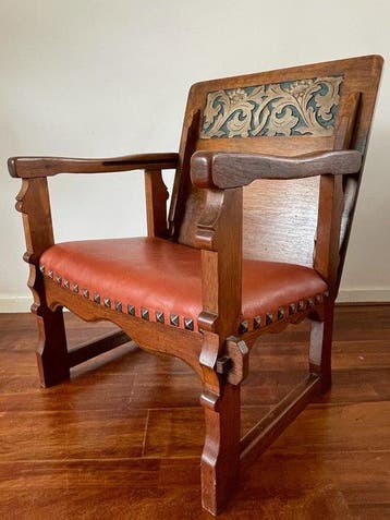 Parker & Sons - Parker-Knoll - Gothic-revival - Fauteuil -