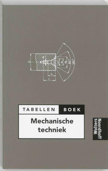 Tabellenboek mechanische techniek 9789001133979, Zo goed als nieuw