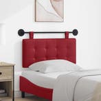 vidaXL Hangend hoofdbord Nep Leer, Verzenden, Nieuw, Rood, Overige materialen