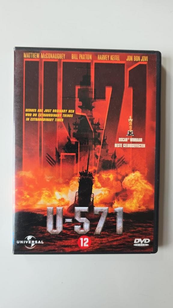 U-571 (DVD), Cd's en Dvd's, Dvd's | Overige Dvd's, Gebruikt, Verzenden