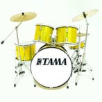 Miniatuur decoratief Tama geel drumstel, Ophalen of Verzenden, Nieuw, Overige typen