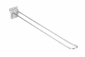 Lamellenwand Blisterhaak - 30 cm - Dubbel - Metalen Slat...