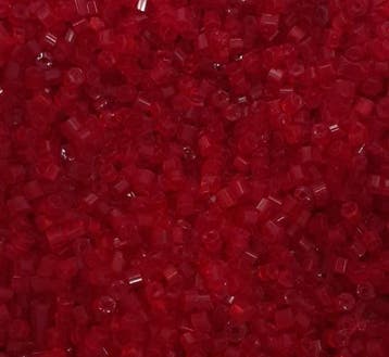 20 gram rocailles  rood 1 x 1,5 mm (Rocailles - Miyuki), Hobby en Vrije tijd, Kralen en Sieraden maken, Ophalen of Verzenden, Nieuw
