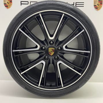 Porsche Panamera (971) UNIEKE 21 Exclusive Design velgenset, Auto-onderdelen, Banden en Velgen, Ophalen, Gebruikt, Banden en Velgen