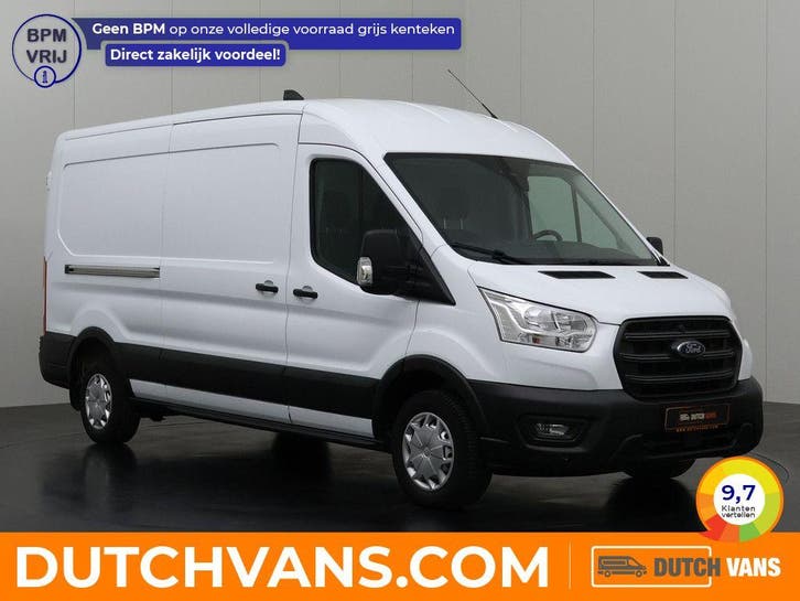 Ford Transit 2.0TDCi Bestelbus 2023 L3 H2 Diesel, Auto's, Bestelauto's, Te koop, Handgeschakeld, BTW verrekenbaar, Diesel, Wit