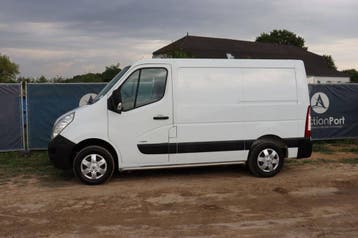 Veiling: Bestelwagen Opel Movano F3500 Diesel 101pk 2011, Gebruikt, Wit, BTW verrekenbaar, Opel