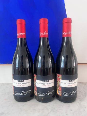 2016 Henri Magnien - Ruchottes-Chambertin Grand Cru - 3, Verzamelen, Nieuw