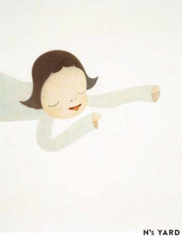Yoshitomo Nara (1959) (after) - Princess of Snooze