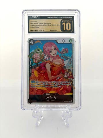 One Piece - 1 Graded card - One Piece - Rebecca - Awakening, Nieuw