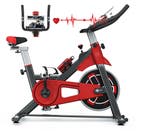 Hometrainer Spinningfiets –LCD Display en Verstelbare Weerst, Verzenden, Nieuw