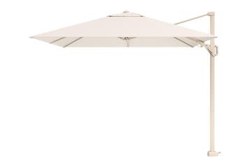 Platinum Voyager T2 zweefparasol 2,7x2,7 m Sandstone, Verzenden, Nieuw, Zweefparasol, Kantelbaar