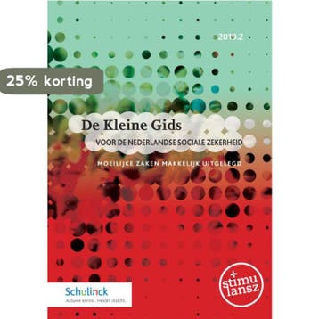 De Kleine Gids voor de Nederlandse sociale zekerheid 2019.2, Boeken, Verzenden, Gelezen, Wolters Kluwer
