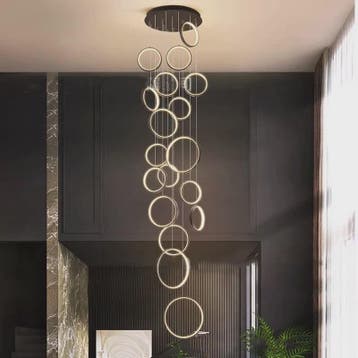 Moderne LED Plafondlamp Ring Chandelier - Hanglamp voor Woon, Verzenden, Nieuw