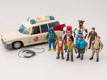 Kenner - Speelgoed Ghostbusters II Ecto-1 en 8 figuren -