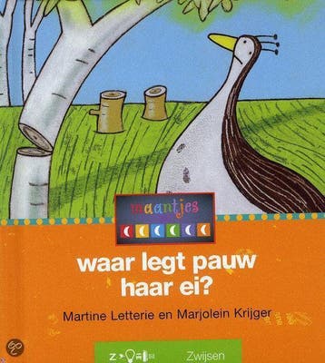 WAAR LEGT PAUW HAAR EI? - Letterie, Verzenden, Gelezen